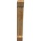 Ekena Millwork Traditional Slat Rough Sawn Bracket, Western Red Cedar, 6"W x 34"D x 42"H BKT06X34X42TRA06RWR - alternate 2